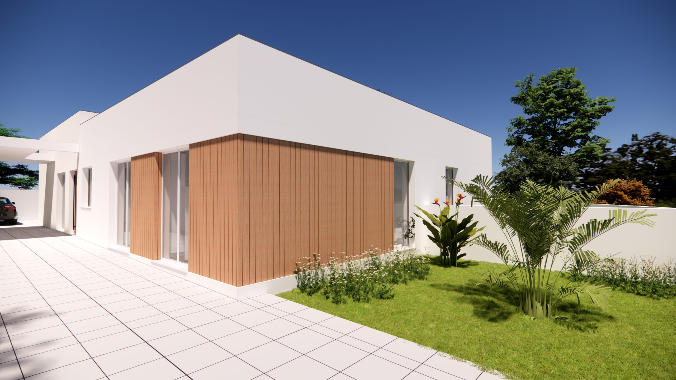 Foto exterior da moradia Anselmo Lopes